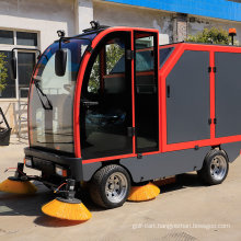 New Sanitation Four Wheel Sweeper